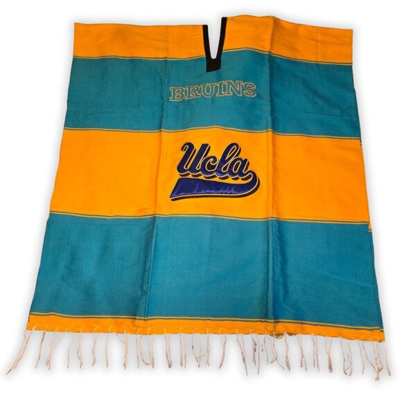 UCLA Bruins Game Swag Blue and Gold Poncho - Picture 1 of 6